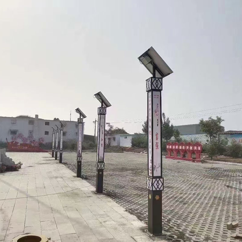阿合奇景观灯安装