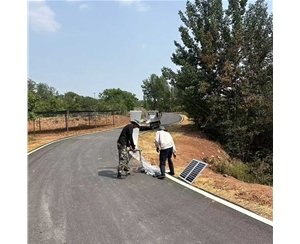 阿合奇太阳能路灯安装