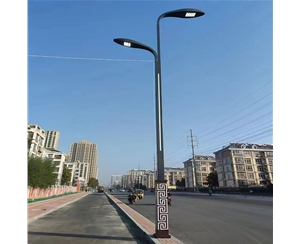 阿合奇一体化路灯安装